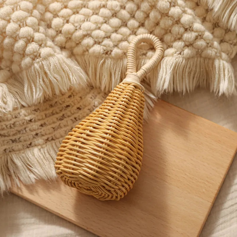 Handmade Rattan Rattles - Sensory Toys for Little Explorers