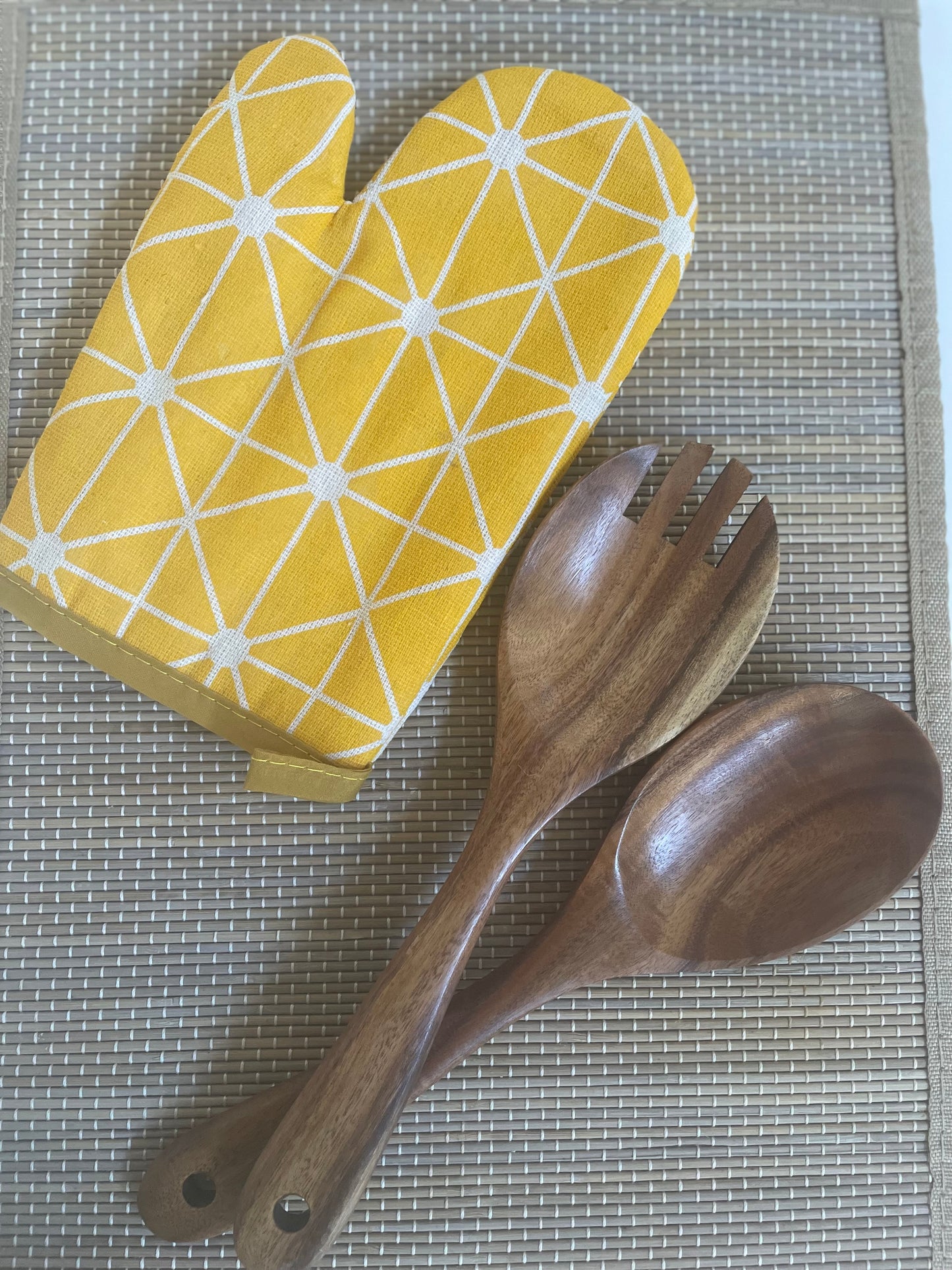 Gourmet Host's Salad Server and Glove Duo