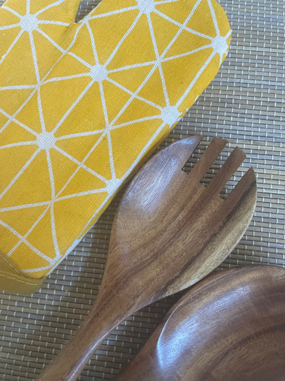 Gourmet Host's Salad Server and Glove Duo