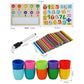 Wooden Math Counting Sticks - Educational Number Game Toy