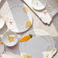 Whimsical Rabbit Delights Ceramic Tableware Set