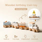 Wooden Train Adventure - Montessori Educational Toy