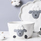 Kawaii Little Sheep Ceramic Tableware Collection