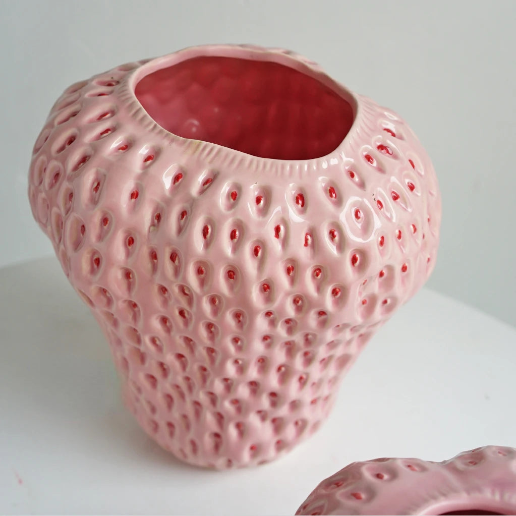 Strawberry Fields Forever - Ceramic Vase