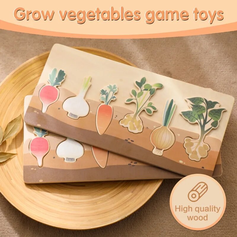 Veggie Learning Adventure - Montessori Educational Toy