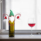 Christmas Wine and Glass Holder: A Toast to Holiday Cheer