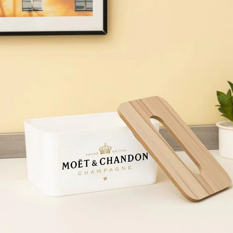 Moët&Chandon Wet Tissue Holder - Elegant Home Accessory