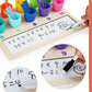 Wooden Math Counting Sticks - Educational Number Game Toy