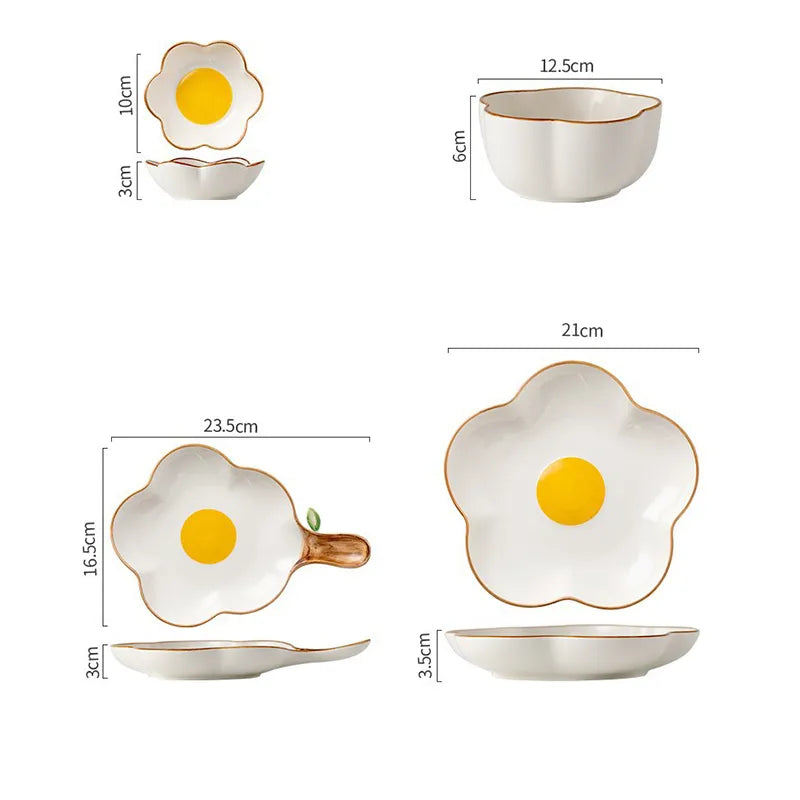 Floral Egg Tableware