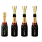 Moet&Chandon Champagne Wine Pouring Shaker and Bottle Stopper Set