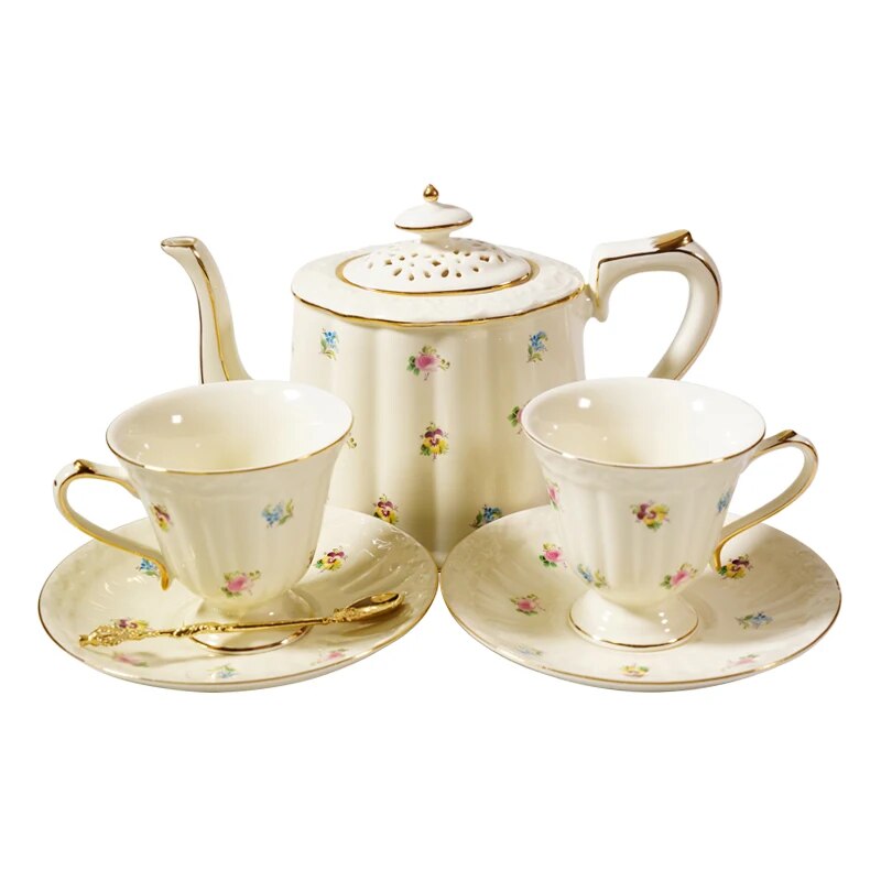 Retro Forest Tea and Coffee Set