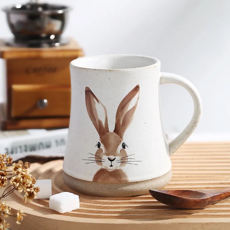 Bunny Bliss Large Ceramic Mug