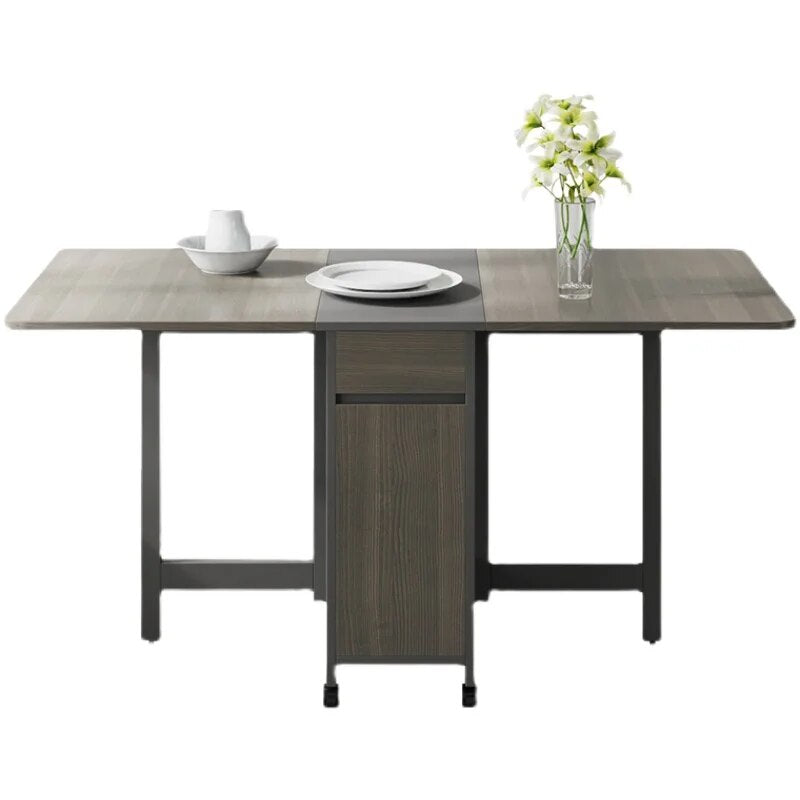 Nordic Elegance Folding Dining Set