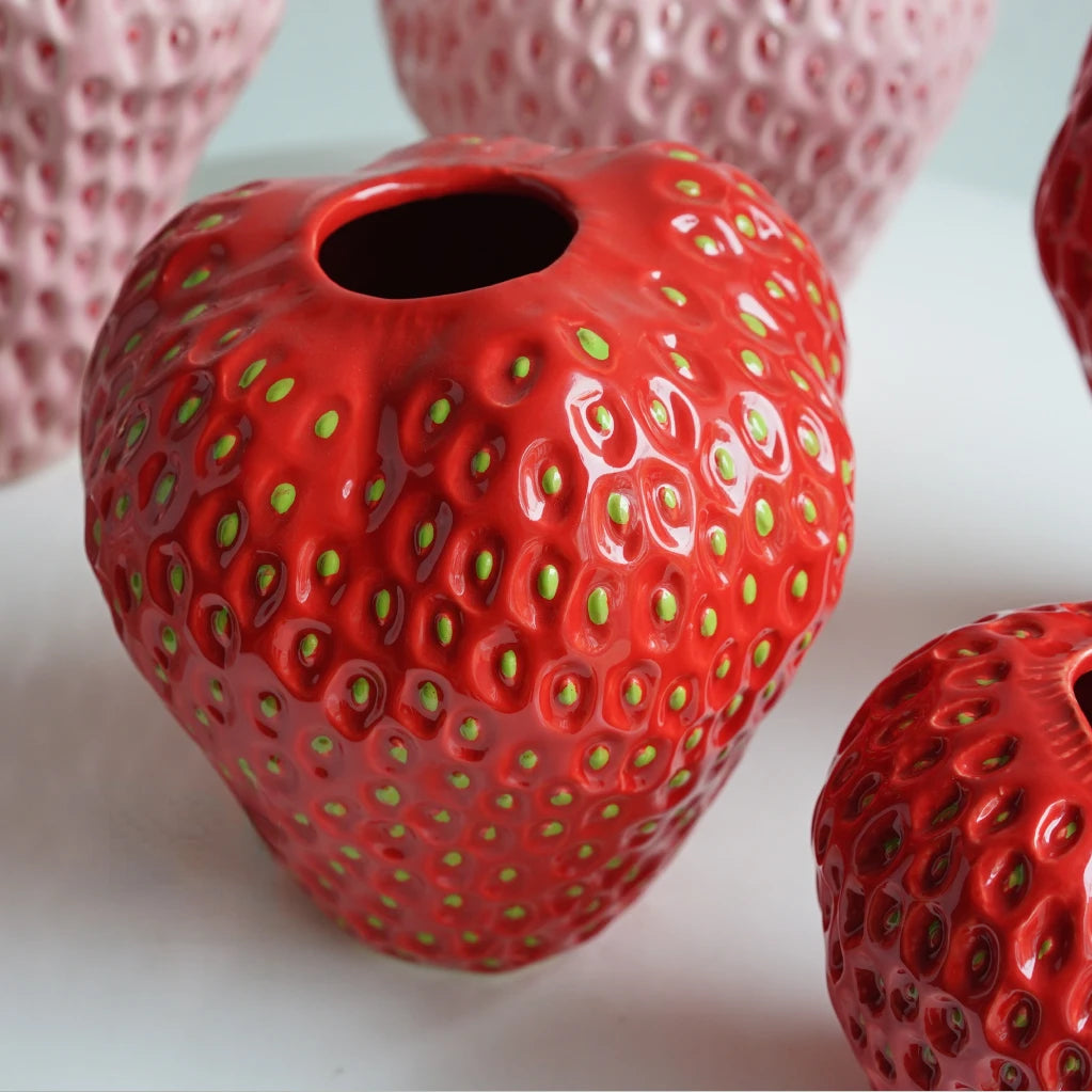 Strawberry Fields Forever - Ceramic Vase